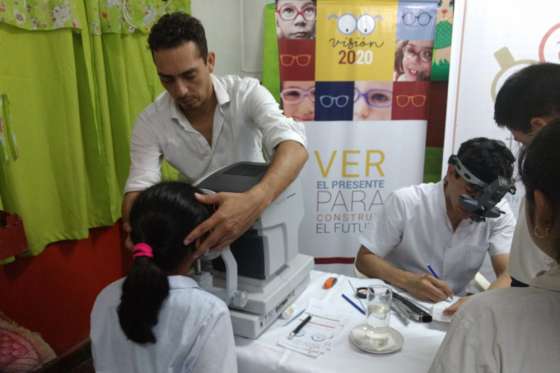 En Tartagal se realizaron evaluaciones oftalmológicas