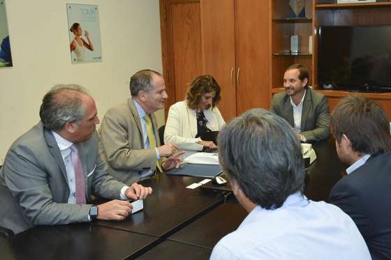 El directorio de Aguas del Norte se reunió con el Embajador de Israel en Argentina