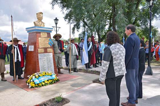 Cerrillos recordó al cabo Patricio Guanca caído en Malvinas
