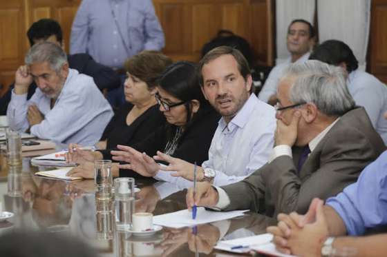 El presidente de Aguas del Norte se reunió con legisladores provinciales