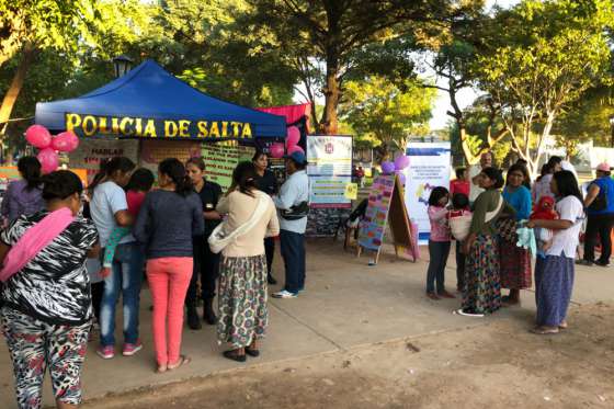 Intenso trabajo preventivo de Seguridad Ciudadana en el chaco salteño