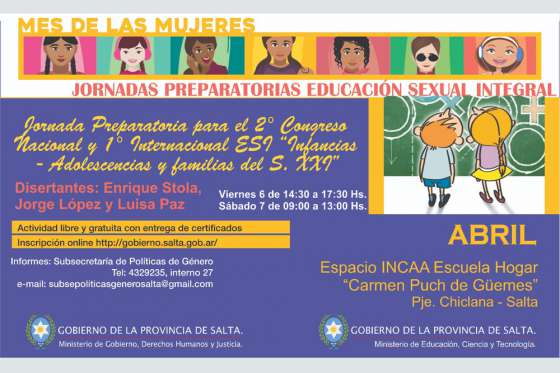 Jornada sobre educación sexual integral