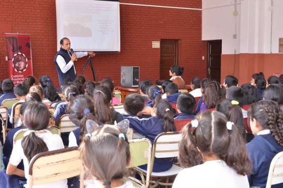 Jornada didáctica para estudiantes primarios por los 200 años de la batalla de Maipú