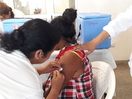 En Tartagal comenzó la campaña de vacunación antigripal