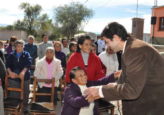 Diversas obras inauguró en Guachipas el gobernador Urtubey