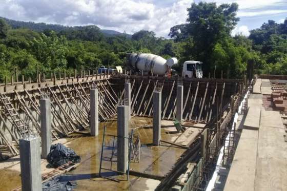 Importante obra de agua en el Departamento San Martín