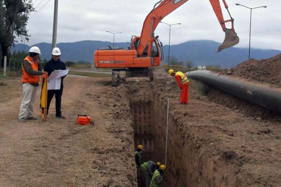 Finalizó una importante obra cloacal para Cerrillos y zona sur de Salta capital