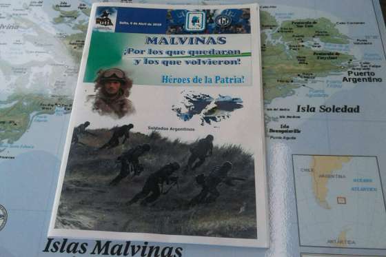 Veteranos de Malvinas difunden sus vivencias en una revista