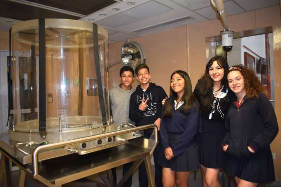 Estudiantes participaron en actividades conmemorativas al Día del Investigador Científico