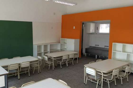 En Joaquín V. González, el Gobierno inaugurará hoy un módulo de Nivel Inicial para  más de 100 niños