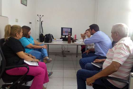 El administrador del 9-1-1 se reunió con la gerente del hospital San Vicente de Paul
