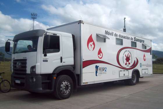 Colecta de sangre en localidades del Valle Calchaquí