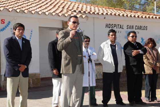 Equipamiento e insumos para los hospitales de San Carlos y Cafayate