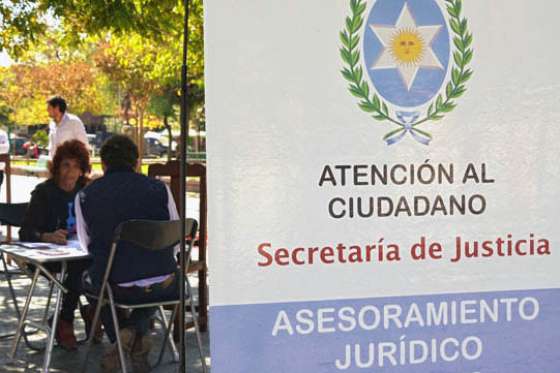 Asesoramiento jurídico gratuito en capital y el interior provincial