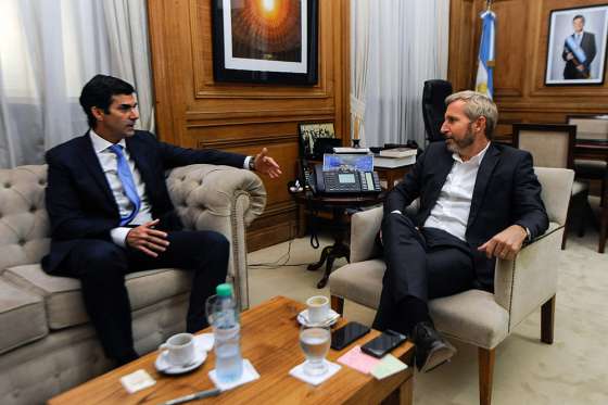 Urtubey se reunió con el ministro del Interior Rogelio Frigerio