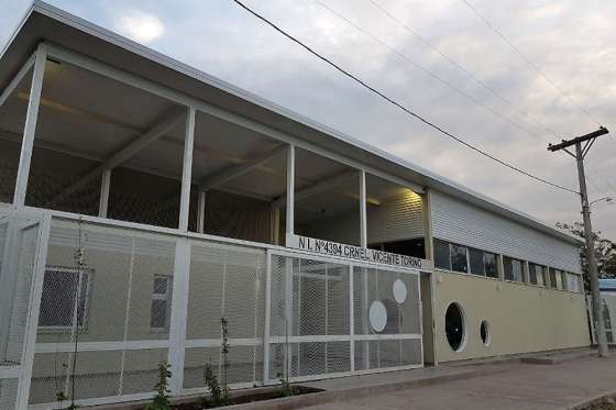 Finalizó la construcción de una nueva sala de nivel inicial en Rosario de Lerma