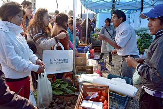 Rosario de Lerma es sede de la primera feria del Mercado en tu Barrio