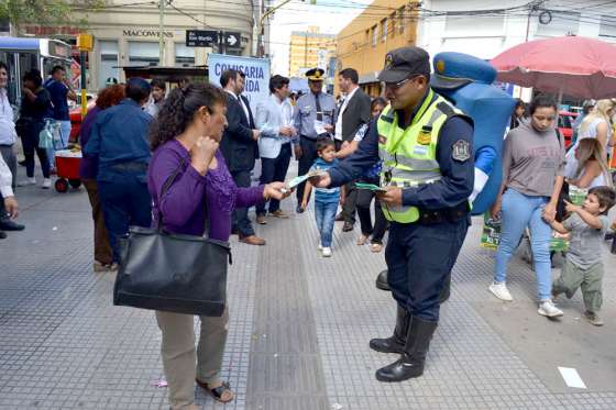 Alrededor de 8 mil personas participaron de la campaña preventiva de Seguridad Ciudadana