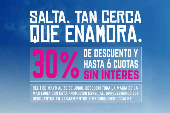 Hoy se presentará la promoción “Salta, tan cerca que enamora”