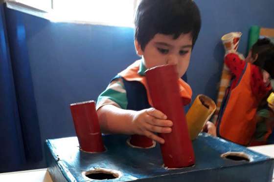 El Centro de Primera Infancia de Metán implementa una ludoteca ecológica