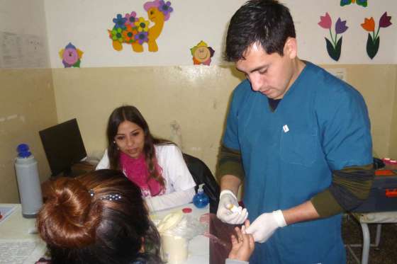Efectúan test rápido de VIH en Villa Asunción