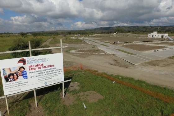 Continúan las obras en el sector norte del Parque del Bicentenario