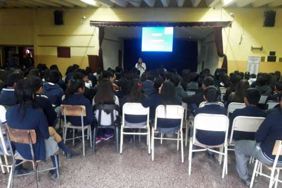 Capacitadores del Ministerio de Seguridad de la Nación y de Salta instruyeron a jóvenes de Chicoana