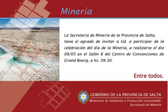 Celebrarán el Día de la Minería