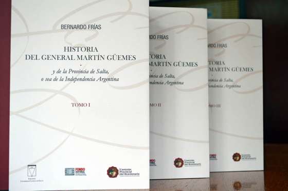 En la Feria del Libro se presentará la obra de Bernardo Frías sobre Güemes