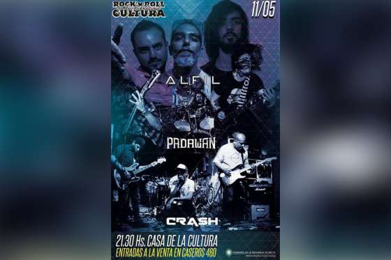 Este viernes continúa el ciclo Rock and Roll Cultura con nuevas bandas invitadas
