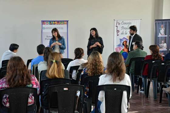 Juana Azurduy se llama la sala de capacitación del Polo Integral de las Mujeres