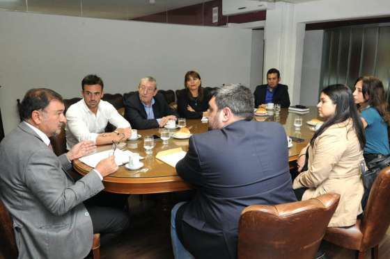 El Vicegobernador recibió a miembros del Concejo Deliberante de Rosario de la Frontera