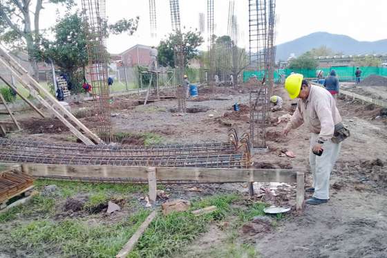 La Provincia construye un nuevo edificio para la escuela 20 de Febrero