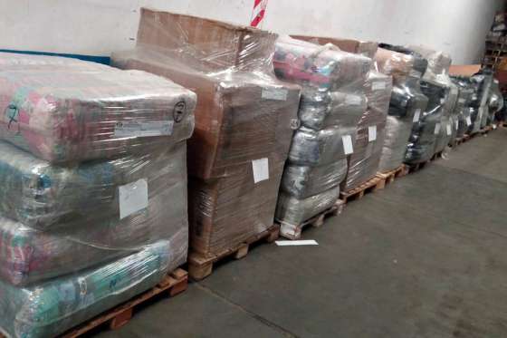 Rentas secuestró 111 bultos de mercadería en la capital salteña