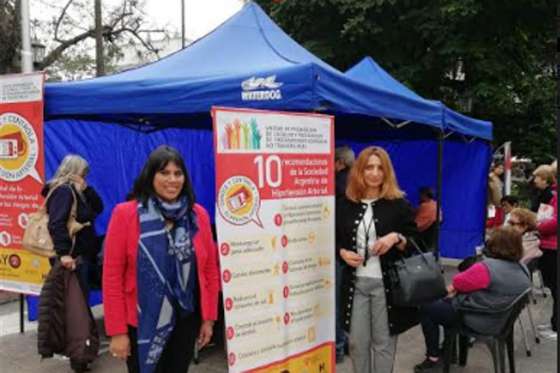 Salteños participaron en actividades preventivas para conocer y controlar la presión arterial