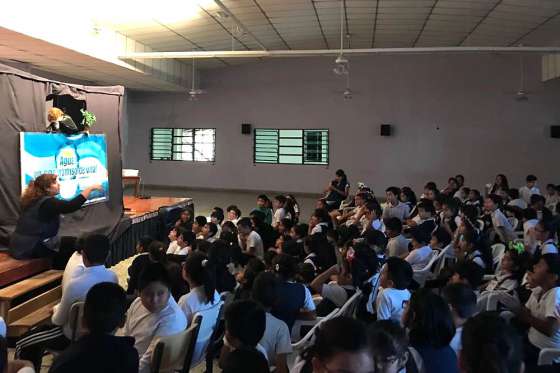 Recursos Hídricos realizó una jornada de concientización sobre el uso de los recursos naturales