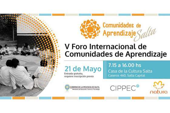 El Foro Internacional de Comunidades de Aprendizaje se realizará hoy por primera vez en Salta