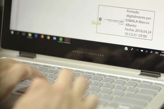 El Gobierno de la Provincia ya implementa al 100% la firma digital