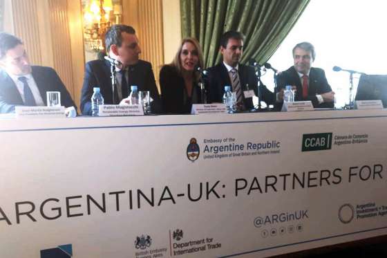 La ministra Bibini participa en la misión de la Cámara de Comercio Argentino Británica a Reino Unido