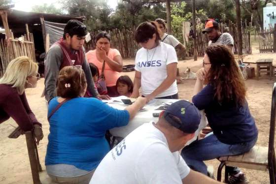 Primera Infancia y ANSES realizaron un nuevo operativo en comunidades de San Martín y Rivadavia