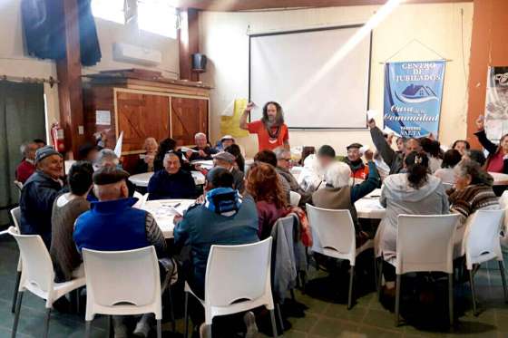 Jóvenes en conflicto con la ley y adultos mayores compartieron una jornada de integración