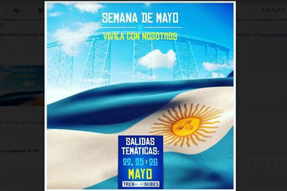 Viví la Revolución de Mayo junto al Tren a las Nubes