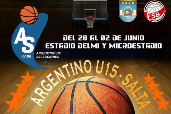 Comienza en Salta el Campeonato Argentino U15 de básquet