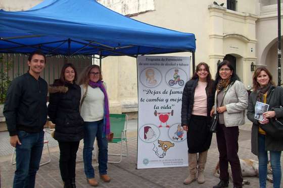 Cientos de participantes en actividades para evitar el consumo de cigarrillos