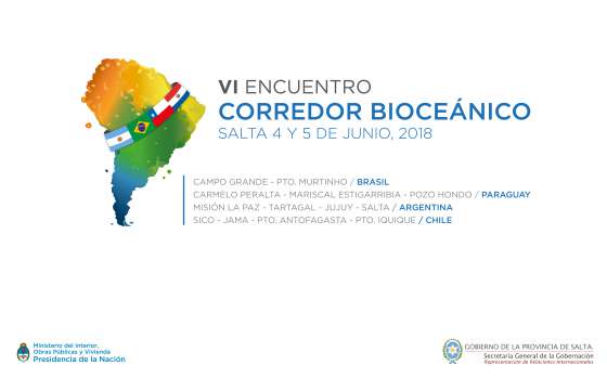 Inicia hoy la Reunión del Corredor  Bioceánico Vial Campo Grande – Norte de Chile