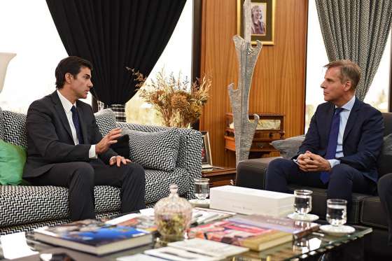 Urtubey se reunió con el economista Martín Redrado