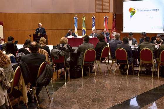 Comenzó la segunda jornada de la Reunión del Corredor Vial Bioceánico Brasil - Chile