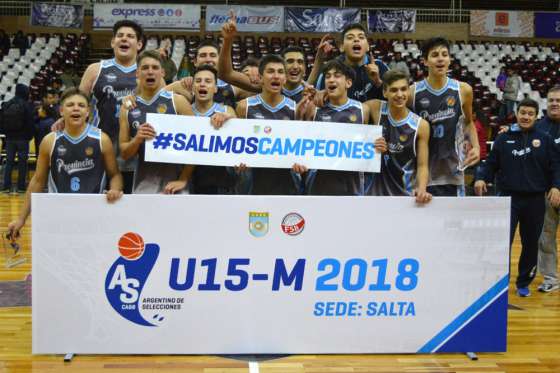 El Campeonato Argentino de Básquet U15 brilló en Salta