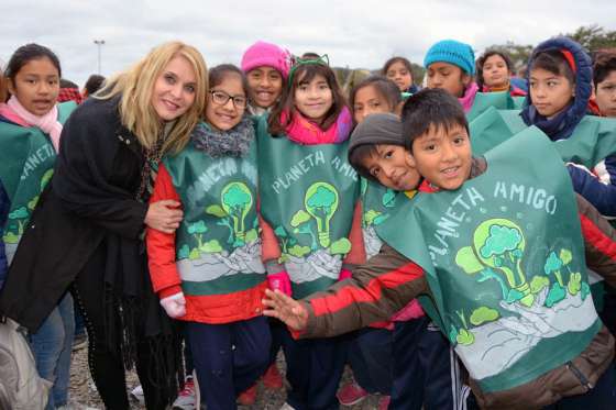 Por primera vez en Salta, cientos de niños realizaron su Promesa Ambiental