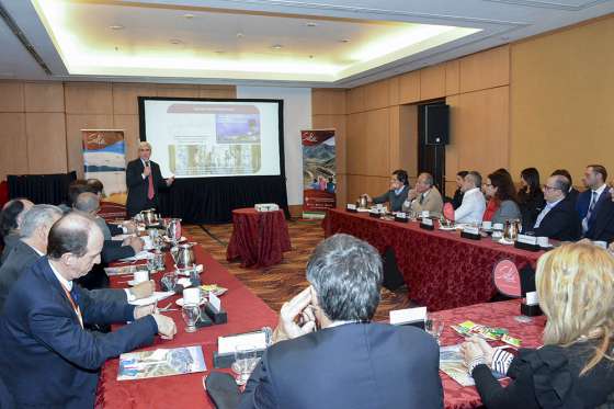 Directivos de empresas aéreas interesados en las potencialidades turísticas y productivas de Salta